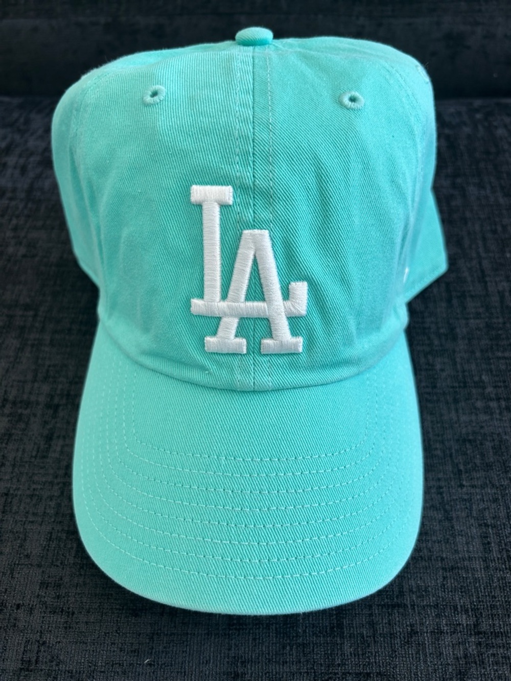 NEW MLB Los Angeles Dodgers Tiffany Blue ‘47 Brand Adjustable Hat